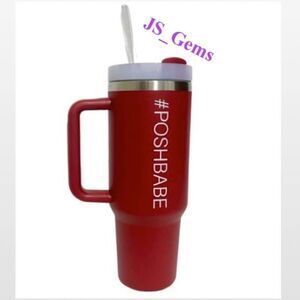 New Tumbler Red POSHBABE Adventure Quencher Stanley-like Large